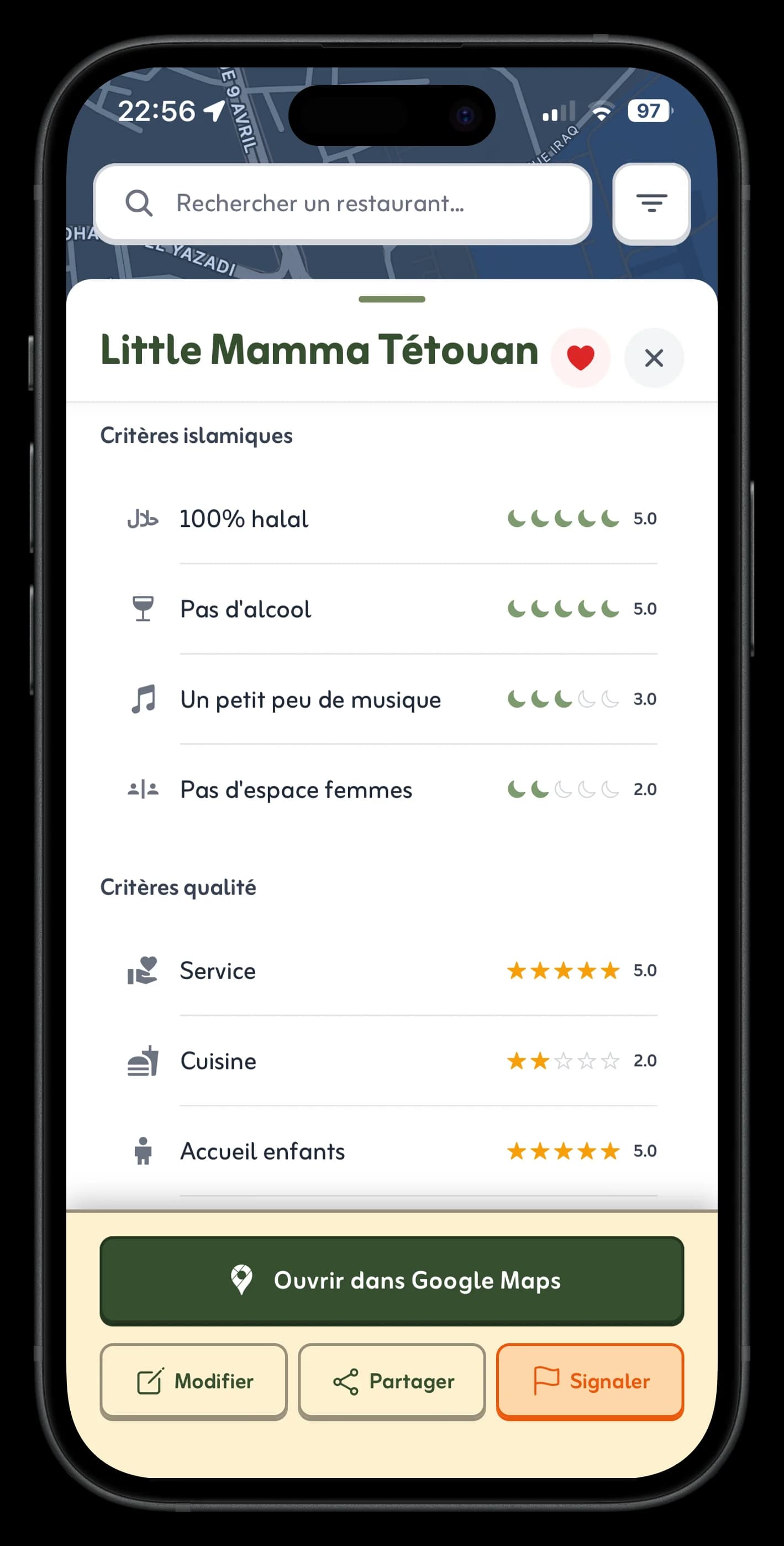 Screenshot Les vrais critères qui comptent